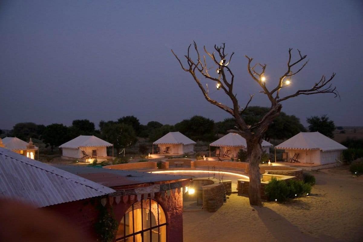 Hotel Golden Rose Heritage Desert Safari Camp Jaisalmer Exterior foto